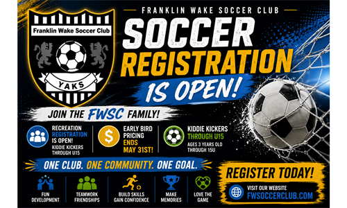 2026-2027 Recreation Registration Now Open
